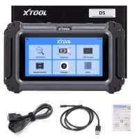 XTOOL D5 Vehicle Scanner with 9 Maintenance Services Oil Light Reset, EPB, SAS, DPF, BMS Reset, Throttle, TPMS Reset, Injector Coding