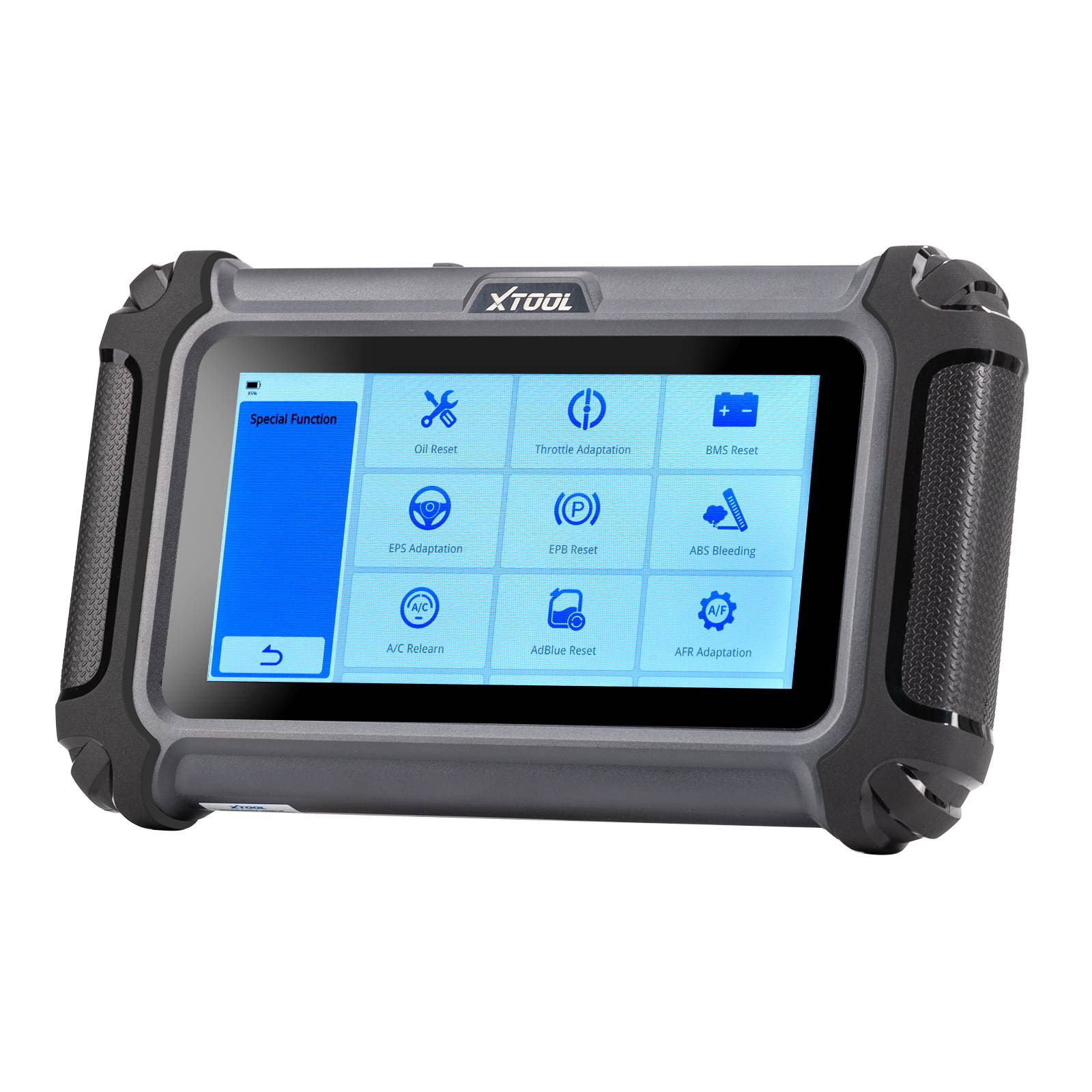 XTOOL D5S Vehicle Scanner with 16 Maintenance Services Supports Oil Light Reset, EPB, SAS, DPF, BMS Reset, Throttle, TPMS Reset, ABS
