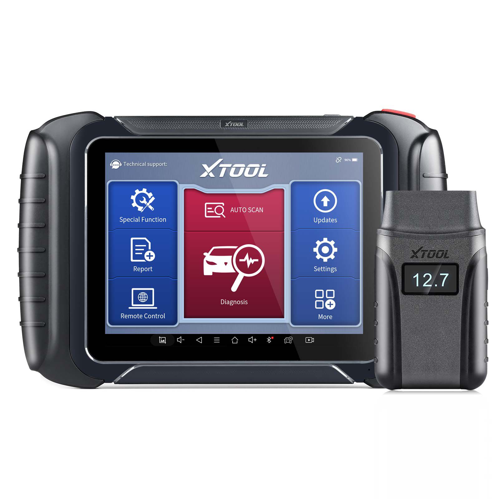 XTOOL D8BT Full System Diagnostic Tool Active Test With 38 Service Functions ECU Coding Support CAN FD