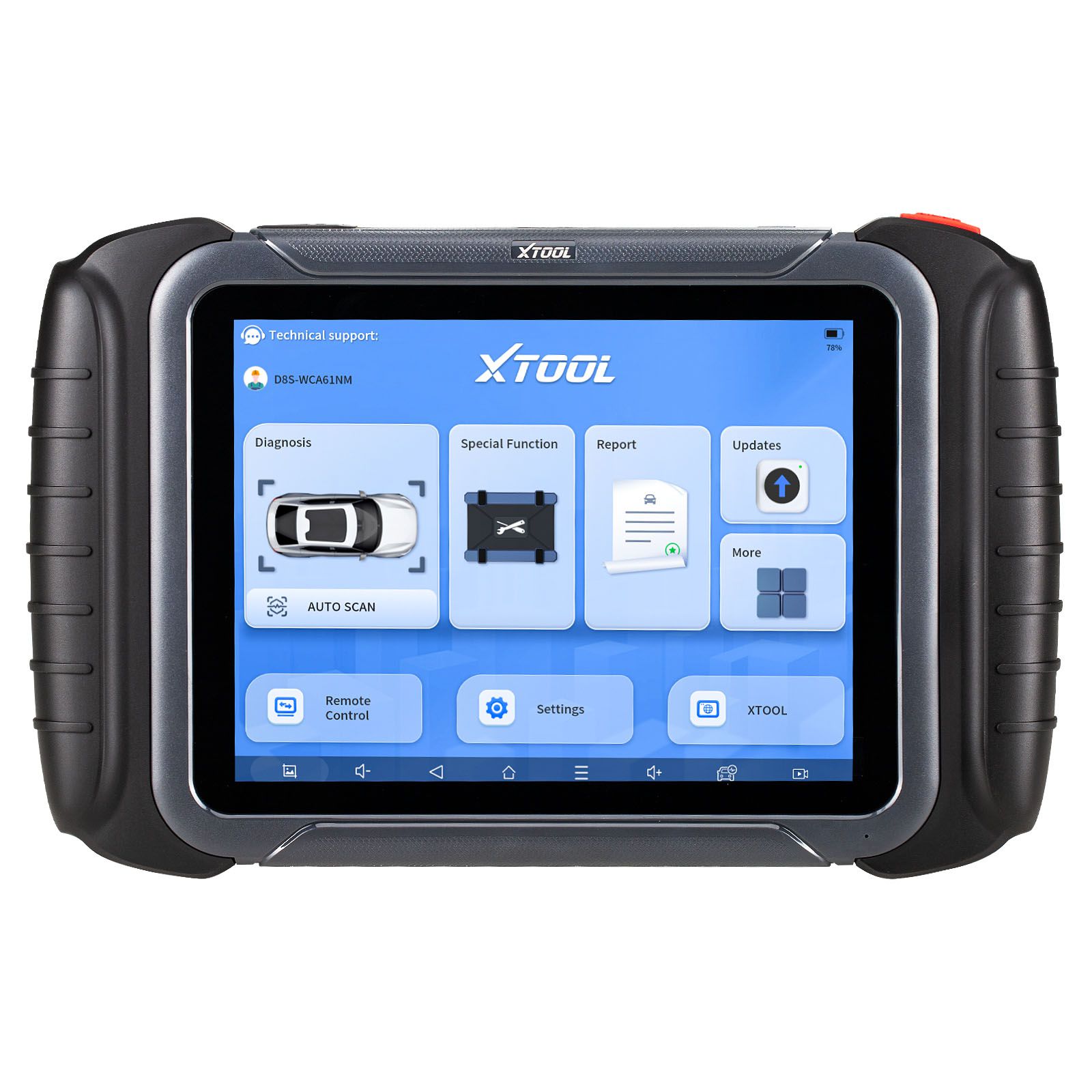 2024 Newest XTOOL D8S Bi-Directional Diagnostic Scan Tool CAN FD & DoIP, ECU Coding, Topology, Key Programming, Full Diagnostics, Upgraded Ver. of D8