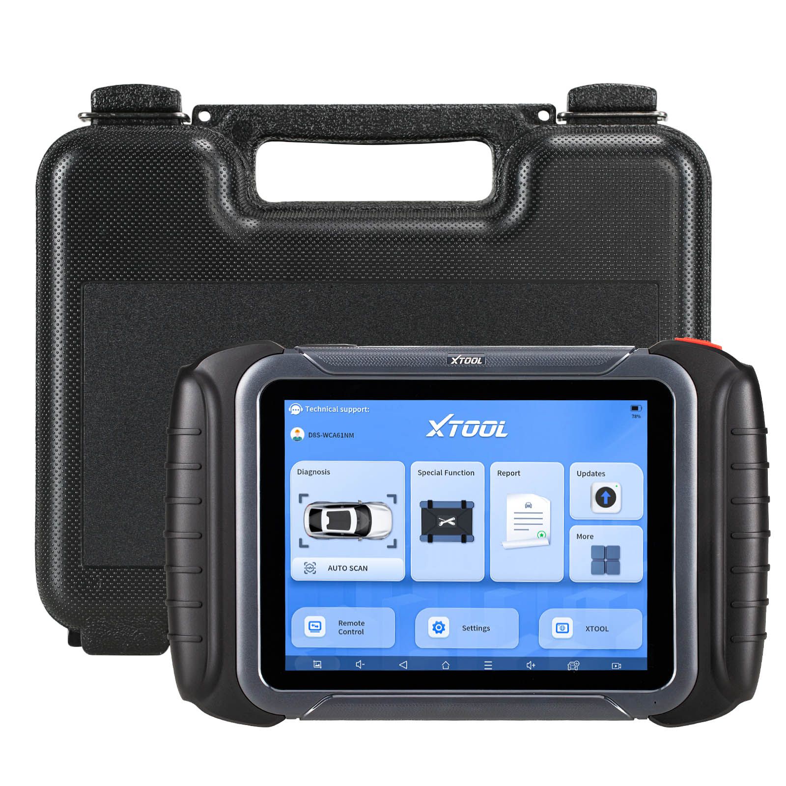 2024 Newest XTOOL D8S Bi-Directional Diagnostic Scan Tool CAN FD & DoIP, ECU Coding, Topology, Key Programming, Full Diagnostics, Upgraded Ver. of D8