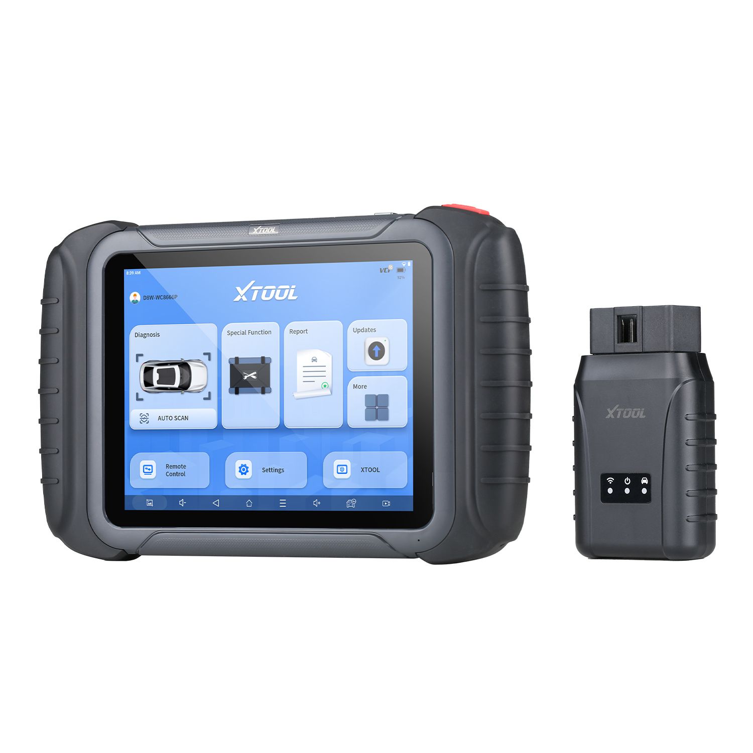 2024 XTOOL D8W WIFI OBD2 Scanner Car Diagnostic Tool With ECU Coding Active Test Key Programming 38 Resets CAN FD DOIP Topology