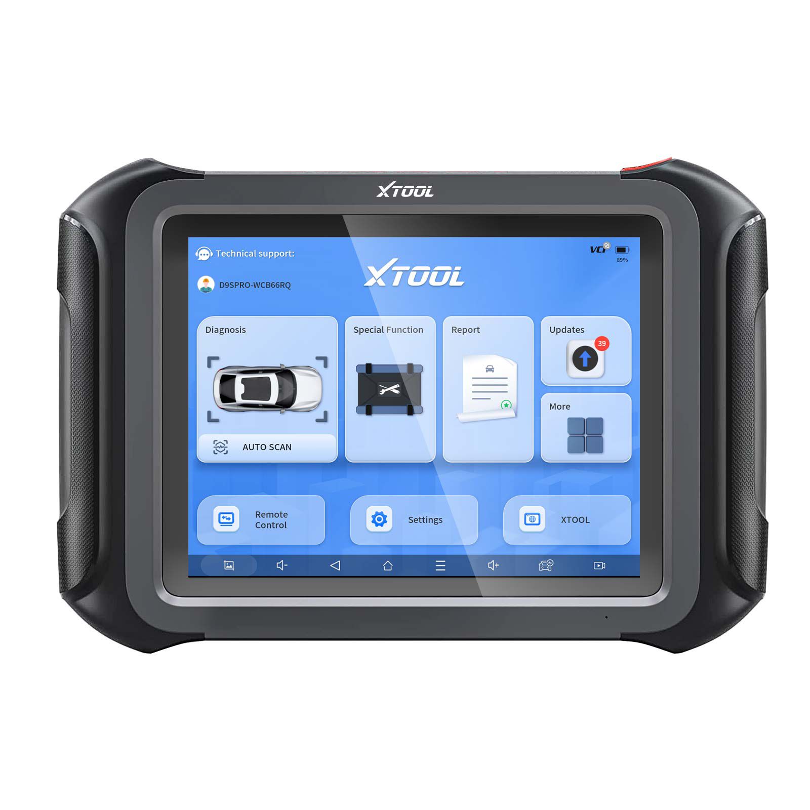 2024 XTOOL D9S Pro Wifi Connection Auto Diagnostic Scanner Support ECU Coding Topology Mapping Key Programming 42 Service Functions CAN FD DoIP