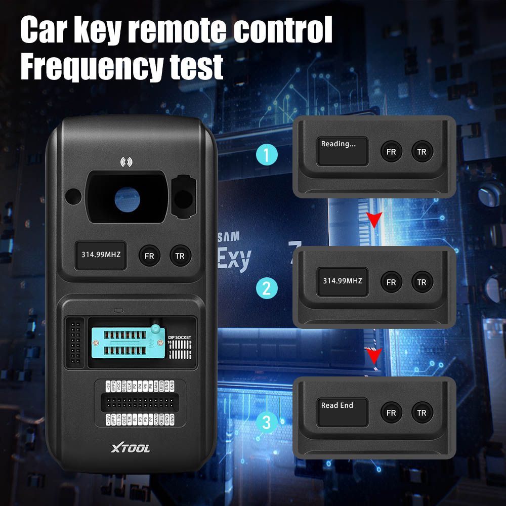 2025 XTOOL D9S Pro plus KS-1 KS01 Smart Key Emulator and KC501 Key & Chip Programmer for Toyota/ Lexus/ Scion All Keys Lost No Need Disassembly