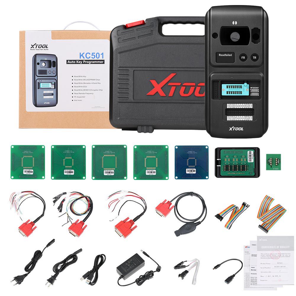 2025 XTOOL D9S Pro plus KS-1 KS01 Smart Key Emulator and KC501 Key & Chip Programmer for Toyota/ Lexus/ Scion All Keys Lost No Need Disassembly