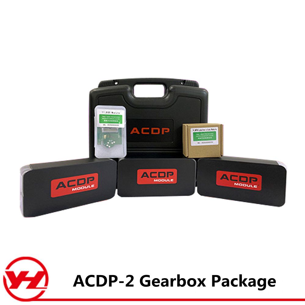 Yanhua Mini ACDP-2 Gearbox Package with module 11/13/14/16/19/22/26/28 and License for BMW VW/AUDI BENZ GM FORD Volvo JLR