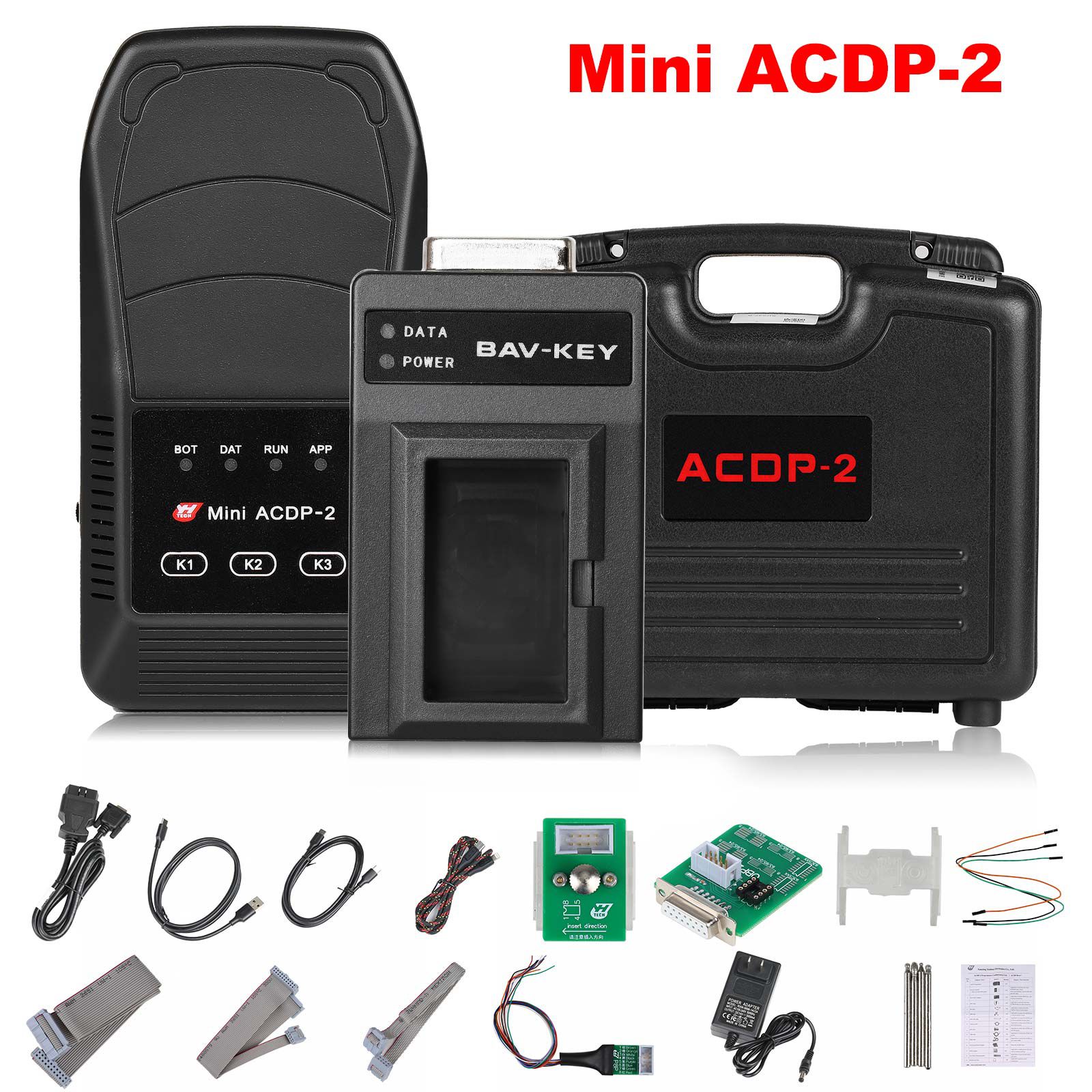 Yanhua Mini ACDP-2 BMW CAS Package with Module1 CAS Module and Module3 ISN Module and N20/N55/B38 Bench Interface Board