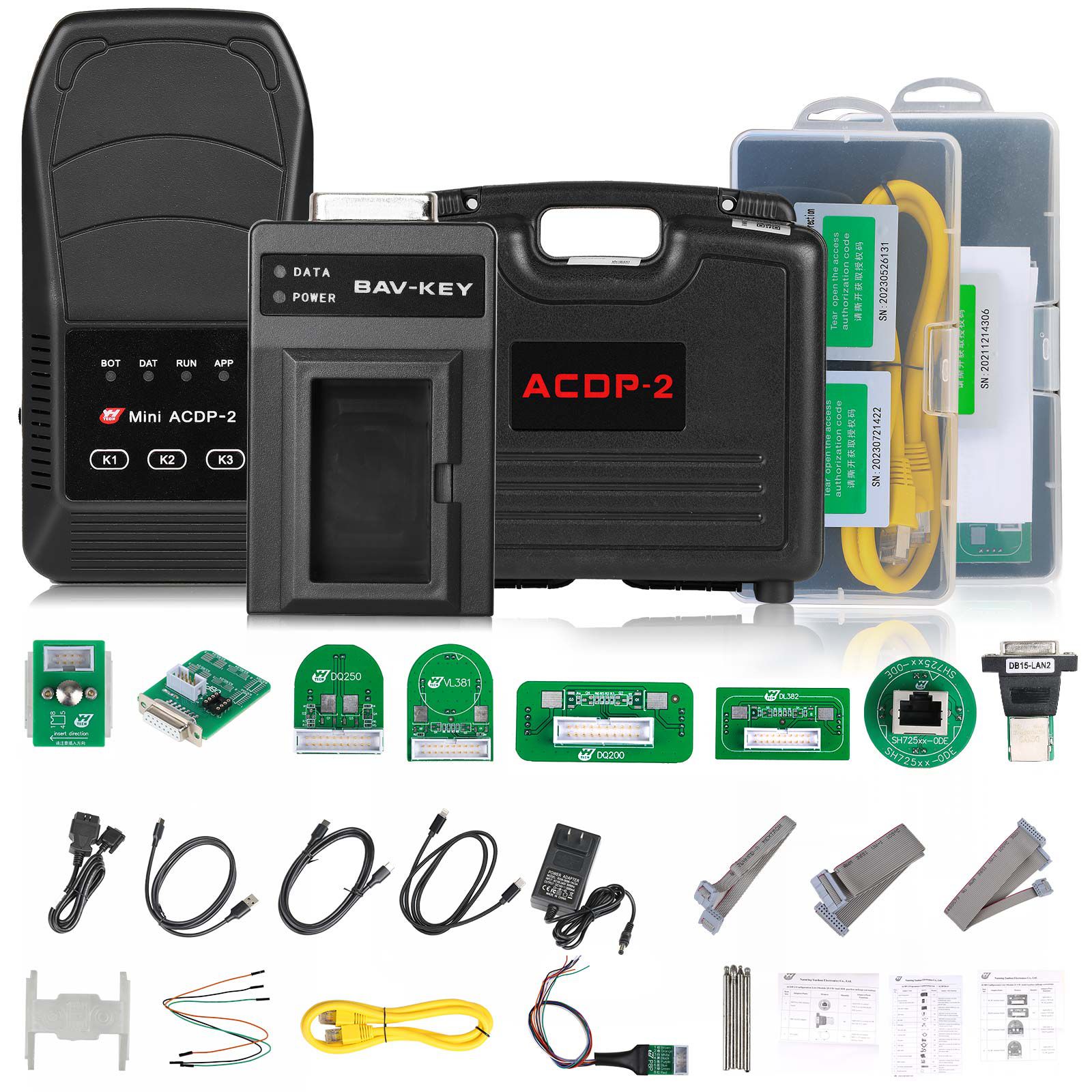 Yanhua Mini ACDP-2 for VW/Audi TCU Mileage Package with Module 21/25/30 and License for Gearbox Mileage Correction