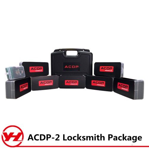 Yanhua Mini ACDP-2 Locksmith Package with Module 1/2/3/7/9/10/12/20/24/29 and B48/N20/N55/B38 Bench Board for BMW Land Rover Porsche Volvo Audi