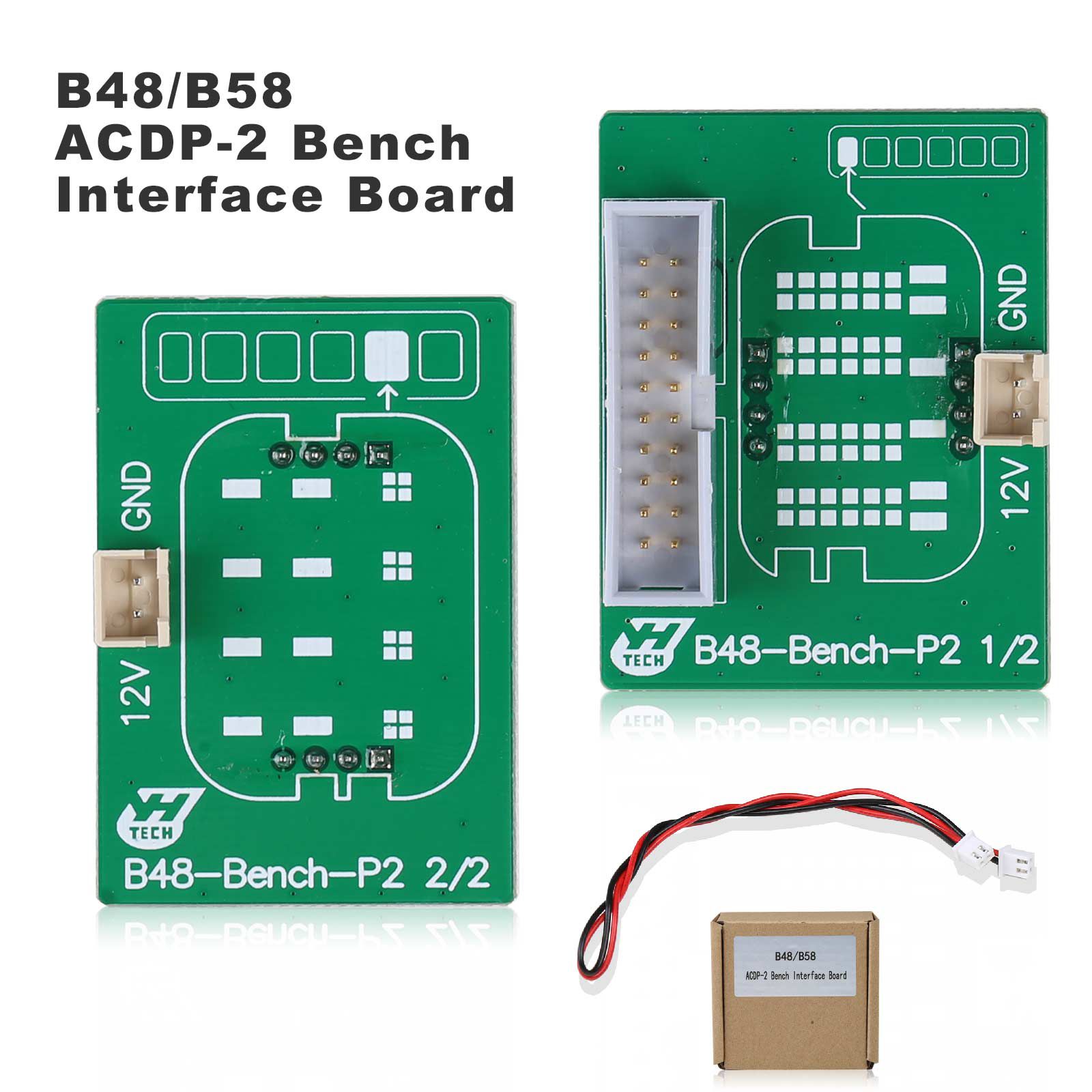 Yanhua Mini ACDP-2 Locksmith Package with Module 1/2/3/7/9/10/12/20/24/29 and B48/N20/N55/B38 Bench Board for BMW Land Rover Porsche Volvo Audi