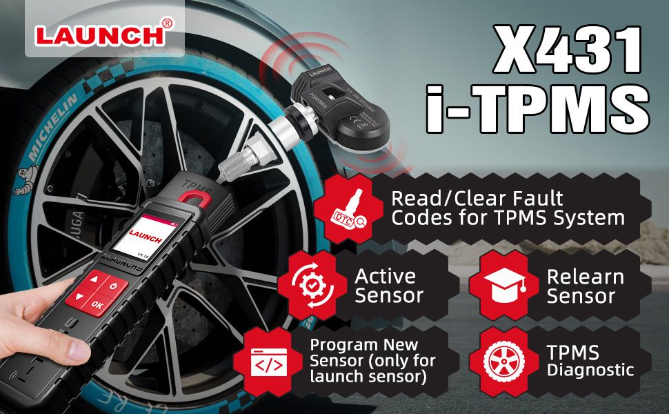 LAUNCH X431 i-TPMS TPMS PROGRAMMING TOOL