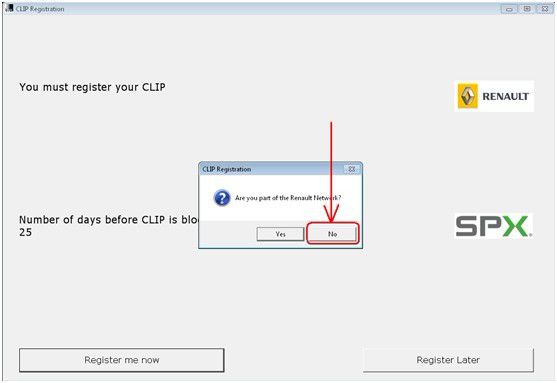 Renault CAN Clip Software Display  2