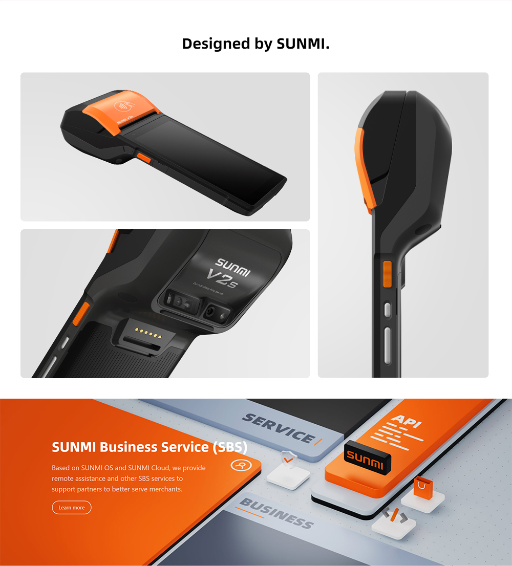 Sunmi V2 Pro V2s Plus PDA 58mm-80mm Android Mobile Handh