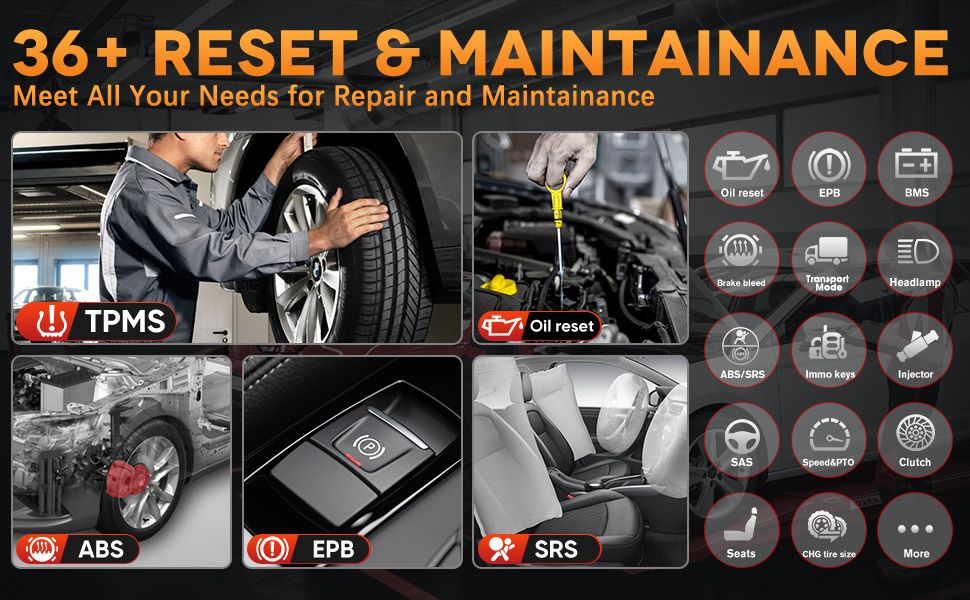 Autel MaxiCOM MK906Pro TS ( MK906S PRO-TS ) TPMS Diagnostic Scanner
