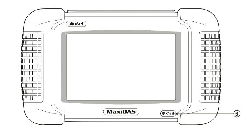 DS708 Screen display