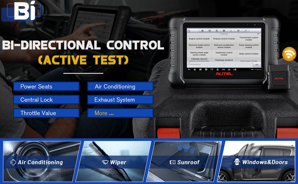 Autel MaxiPRO MP808BT Pro OE-Level Full System Diagnostic Tool with Unlock Hidden Functions