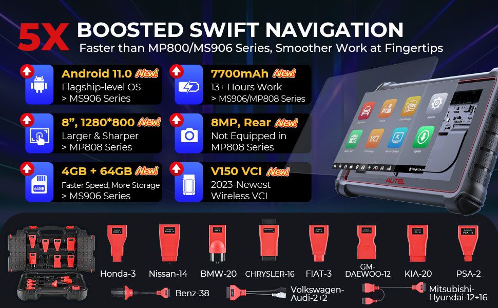 AUTEL MaxiPRO MP900BT KIT Car Diagnostic Scanner