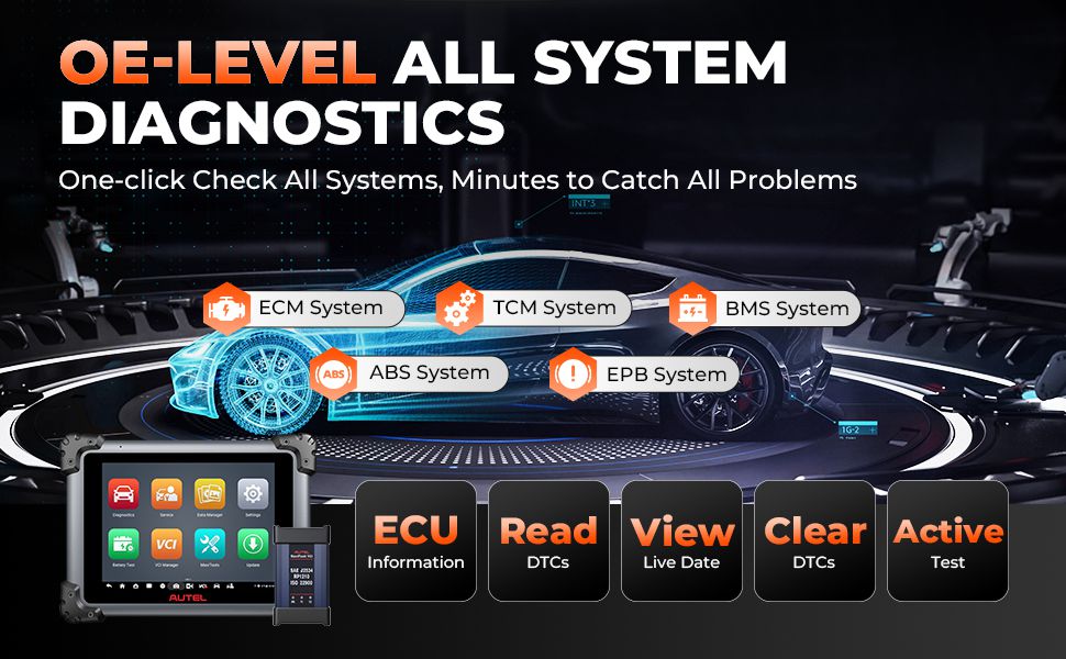 Autel MaxiSys Elite II Pro Automotive Full System Diagnostic Tool