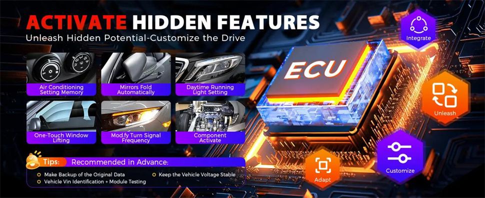 Autel Maxisys MS906 Max Diagnostic Scanner Advanced ECU Coding 40+ Reset Services