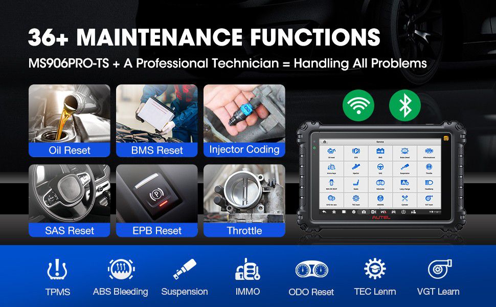 Autel MS906 Pro-TS Service function