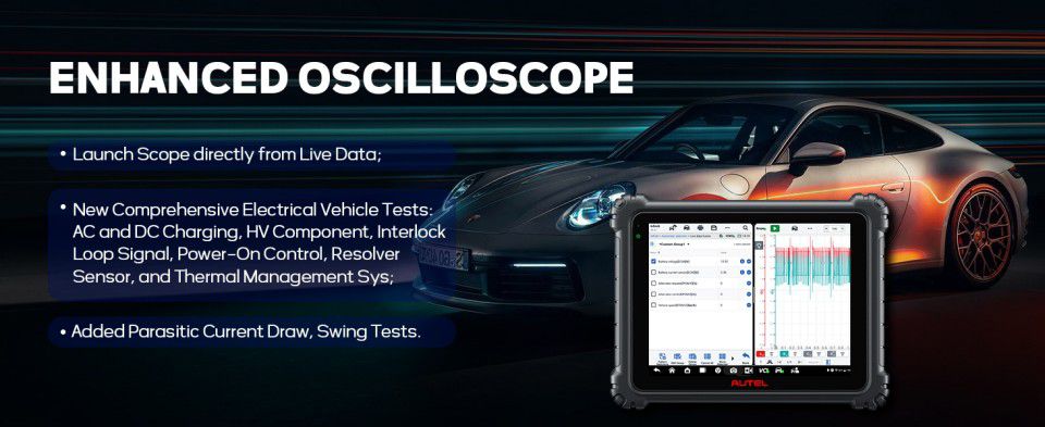 AUTEL MaxiSys Ultra S2 OSCILLOSCOPE
