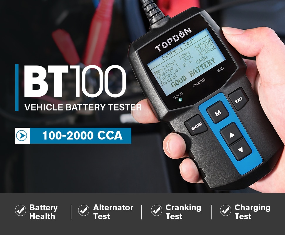 TOPDON BT100 Car Battery Tester