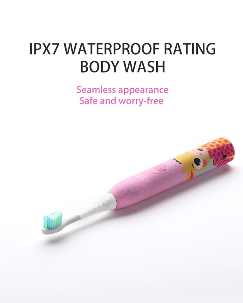 Children's Waterproof Electric Toothbrush Rechargeab