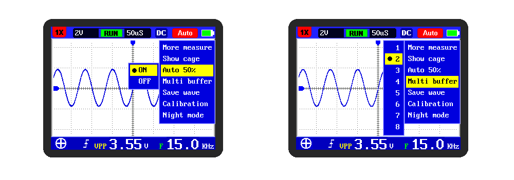 DSO FNIRSI PRO Handheld mini portable digital oscillosco