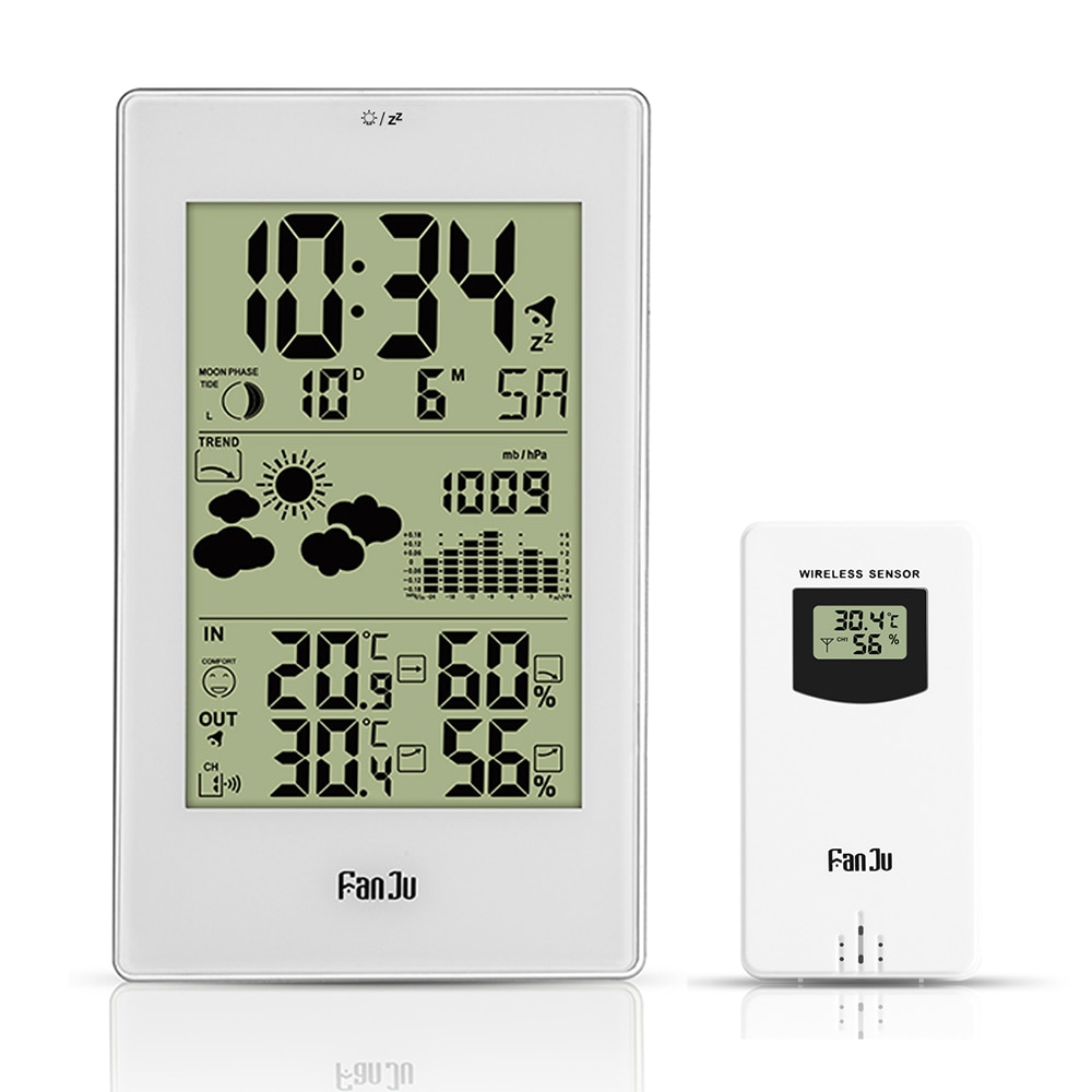 LCD Digital Wireless Indoor Thermometer