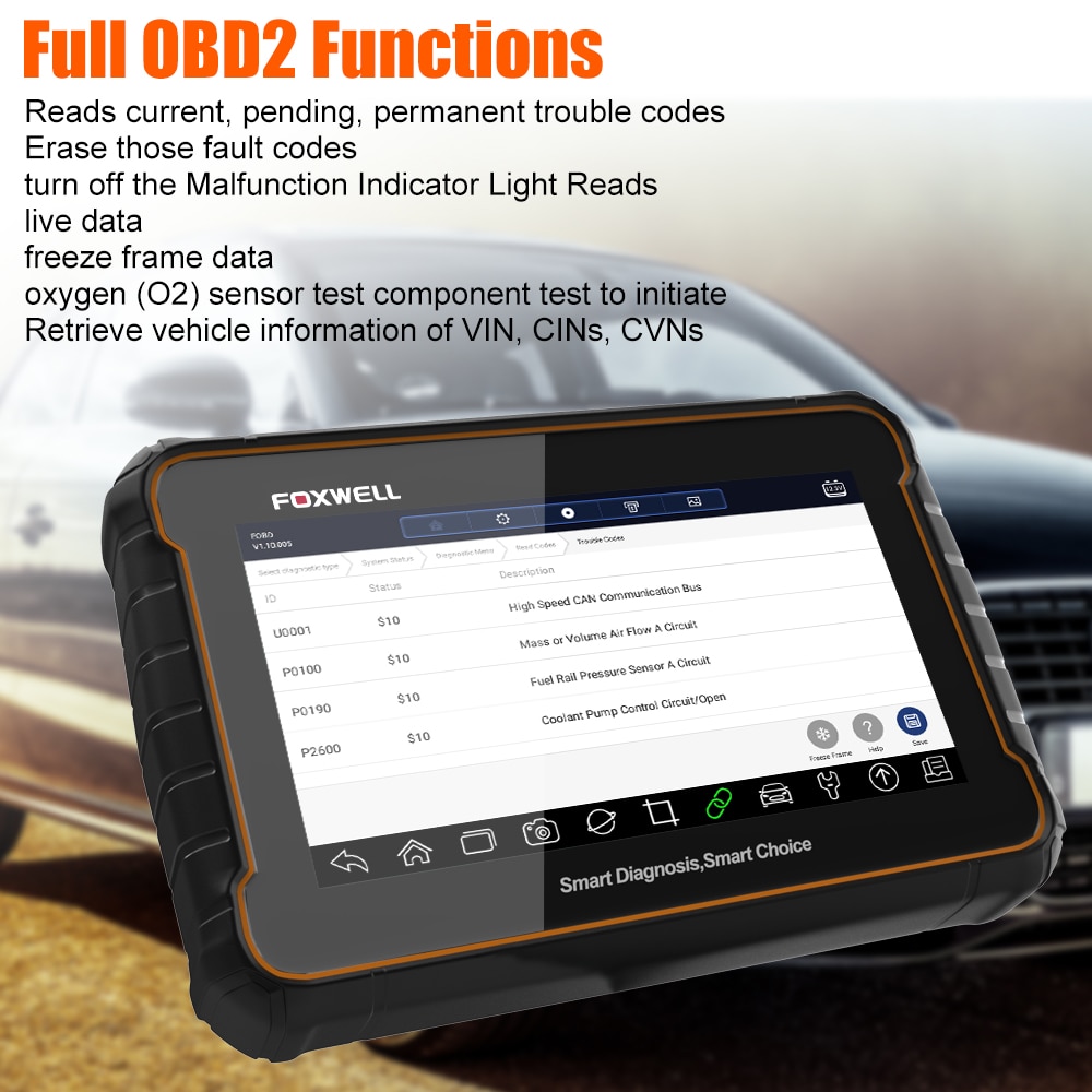 Foxwell GT60 Plus Full System OBD2 Automotive Scanner