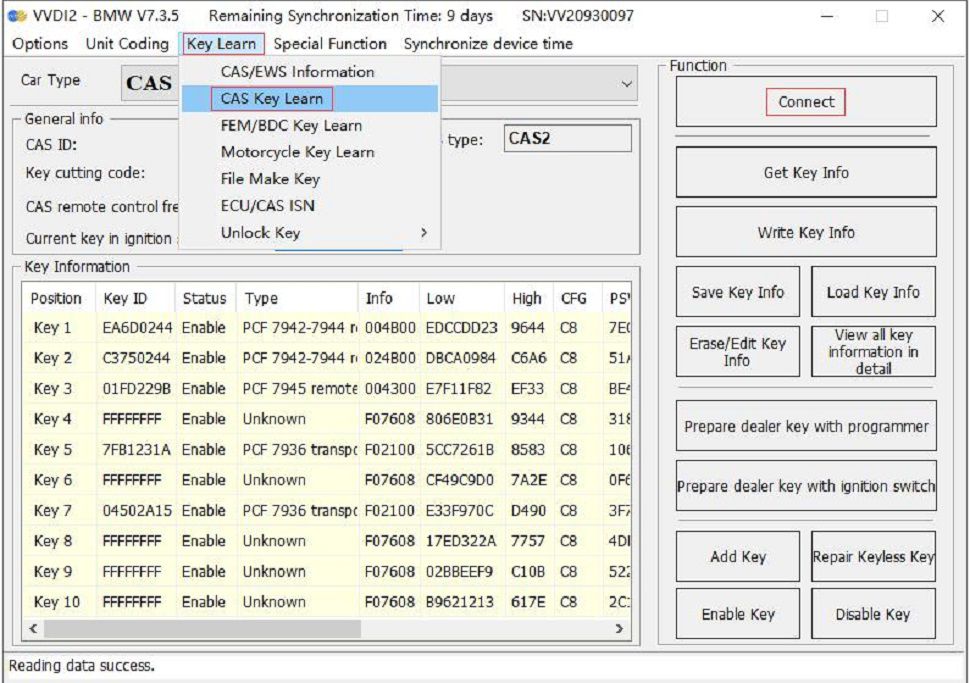 GODIAG CAS2 CAS3 SER Semi Smart Test Platform