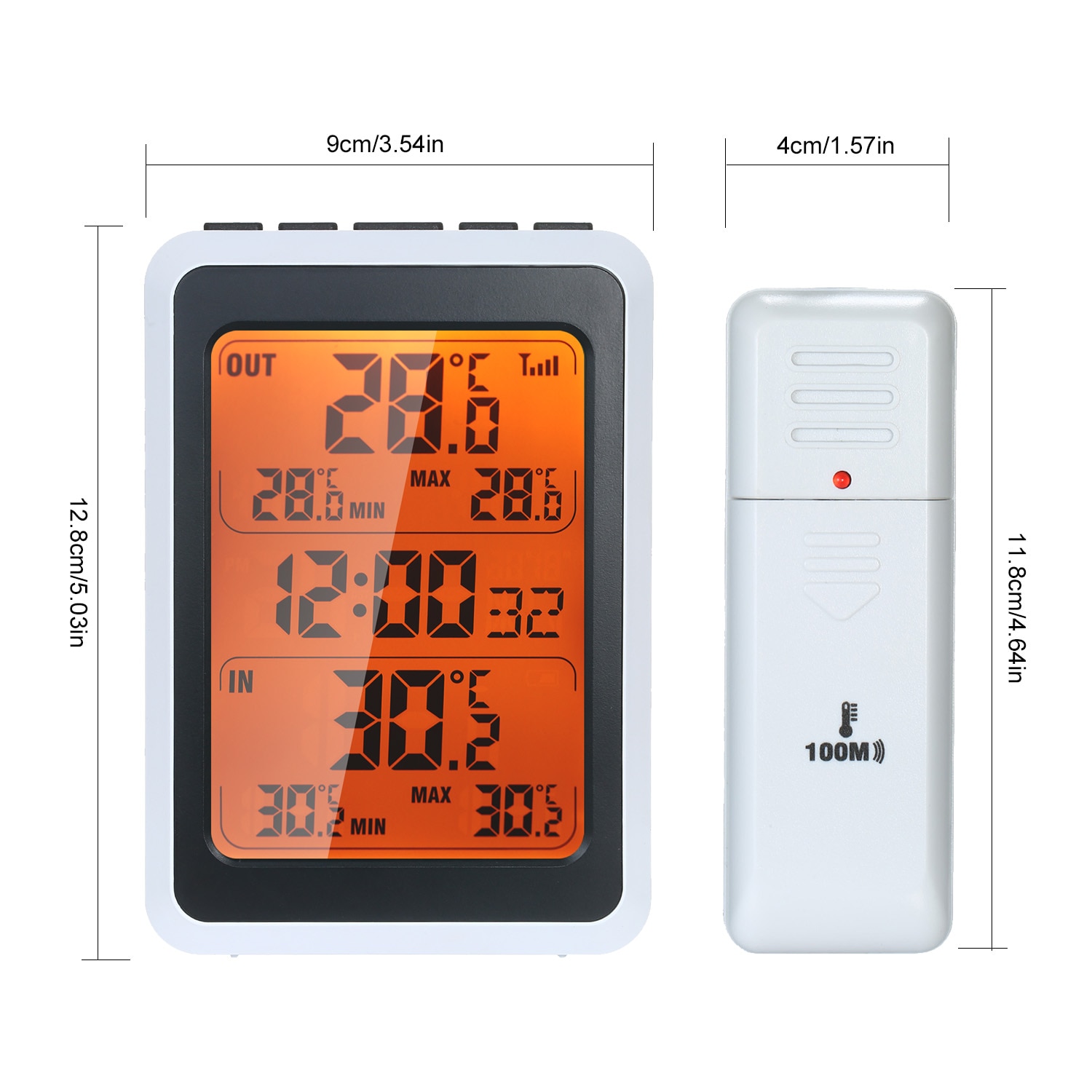 Indoor Outdoor Wireless Thermometer