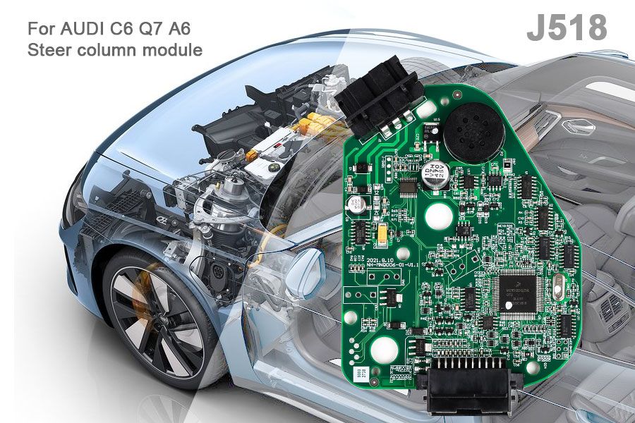 AUDI C6 Q7 A6 Steer Column Module J518 ELV Module Emulator