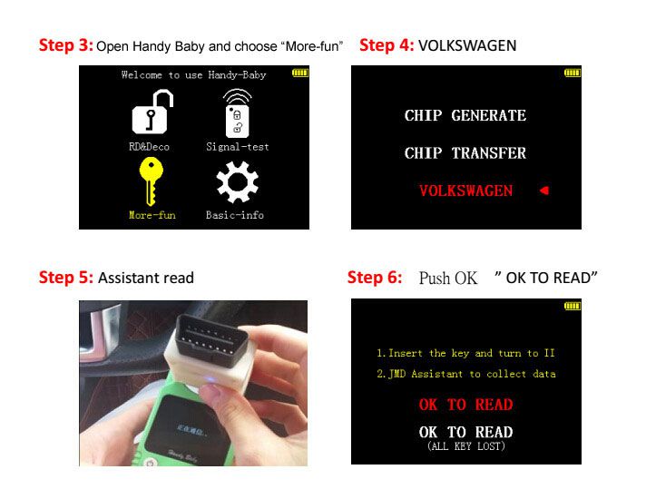 new key clone steps 