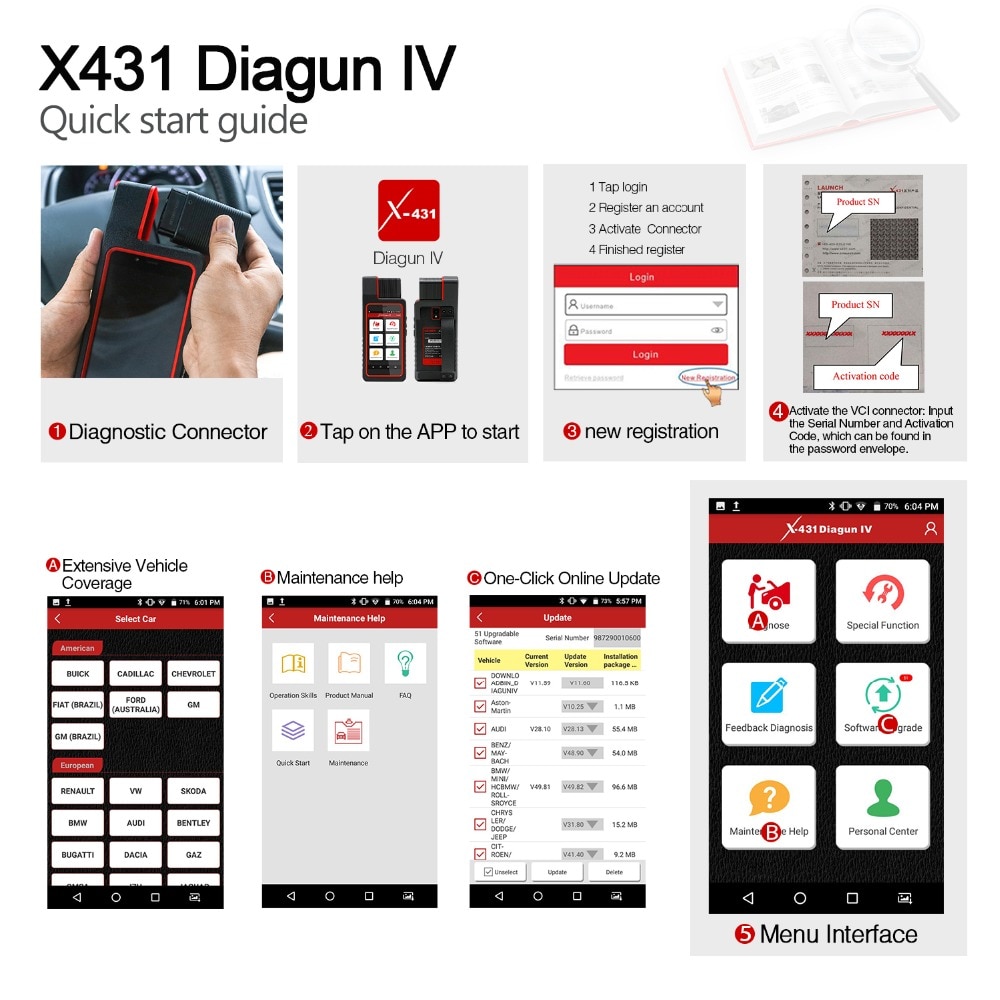 Launch X431 Diagun IV (6)