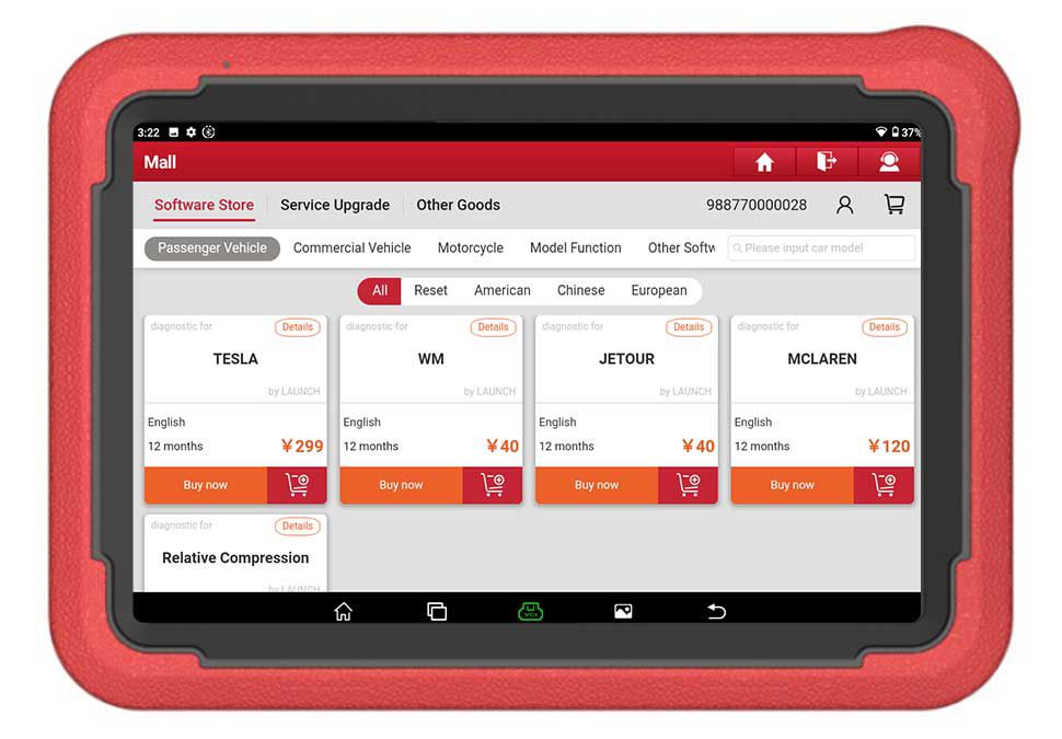 Launch X-431 PROS V5.0 Diagnostic Tool 