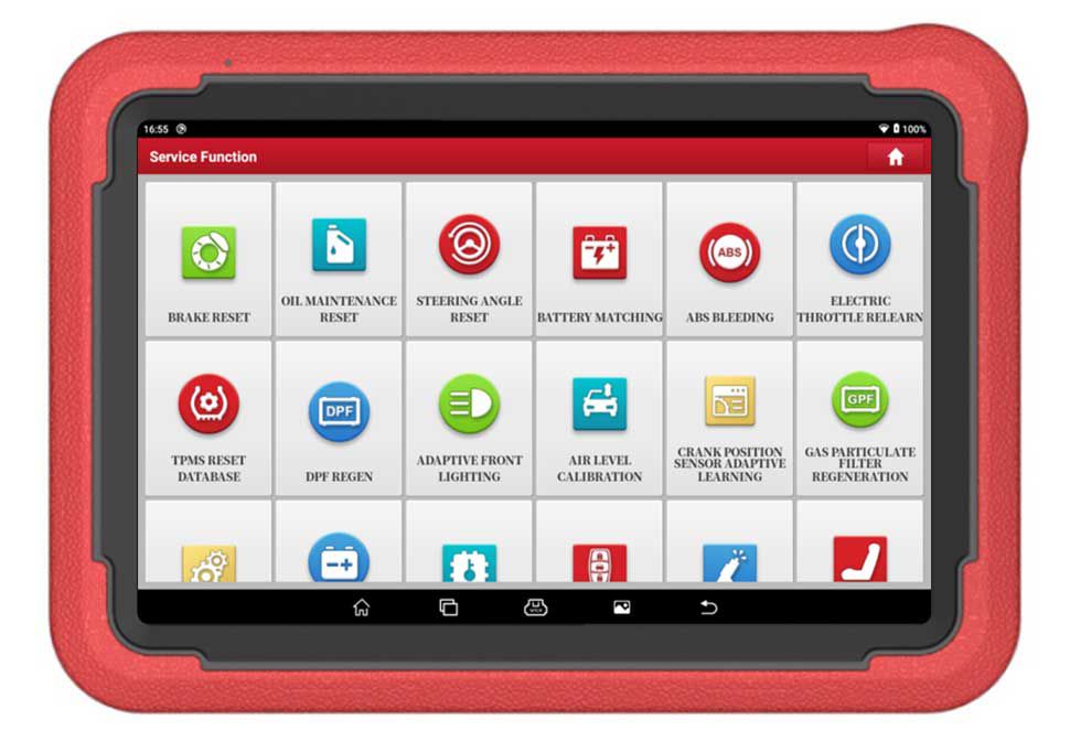 Launch X-431 PROS V5.0 Diagnostic Tool 37 Special Functions