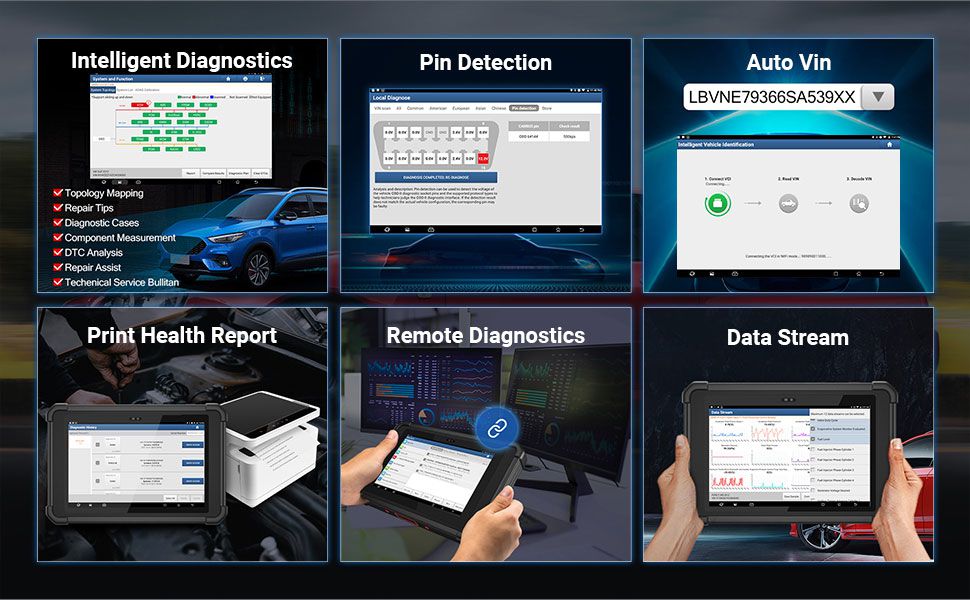 Launch X431 PAD V Elite ALL-IN-ONE Comprehensive Professional Diagnostic Tool