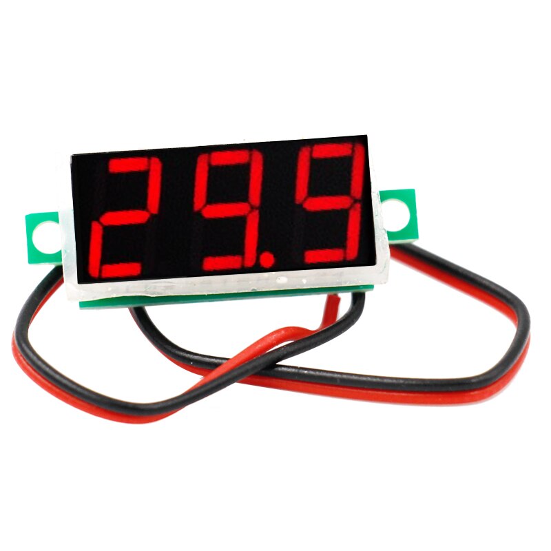 DC 2.4V-30V 0.28 inch LCD digital Panel voltmeter