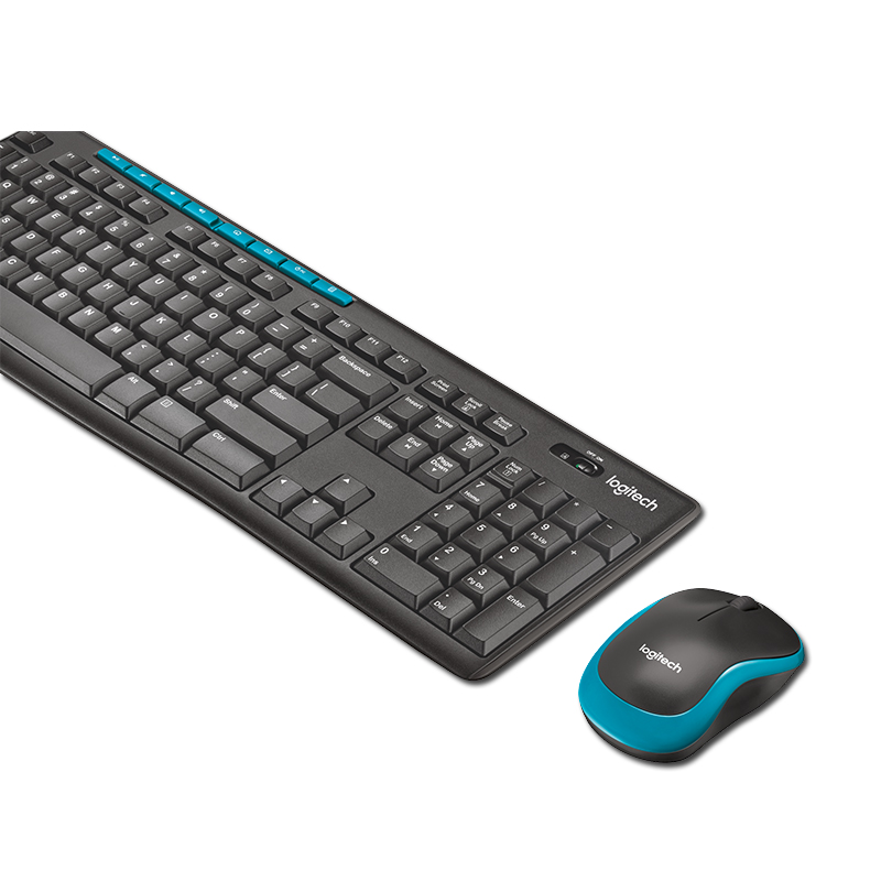 Logitech MK275 USB Wireless Keyboard Mouse Combo Waterpr