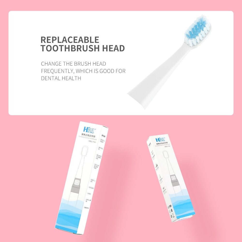 Mini Electric Toothbrush Personalized Smart Automatic IP