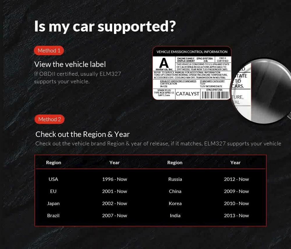 OBD2 ELM327 Bluetooth Scanner