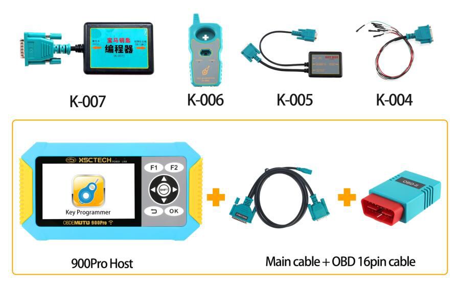 OBDEMOTO 900PRO for BMW Motorcycle Scanner Support Key Programming Maintenance Light Reset and Diagnostic