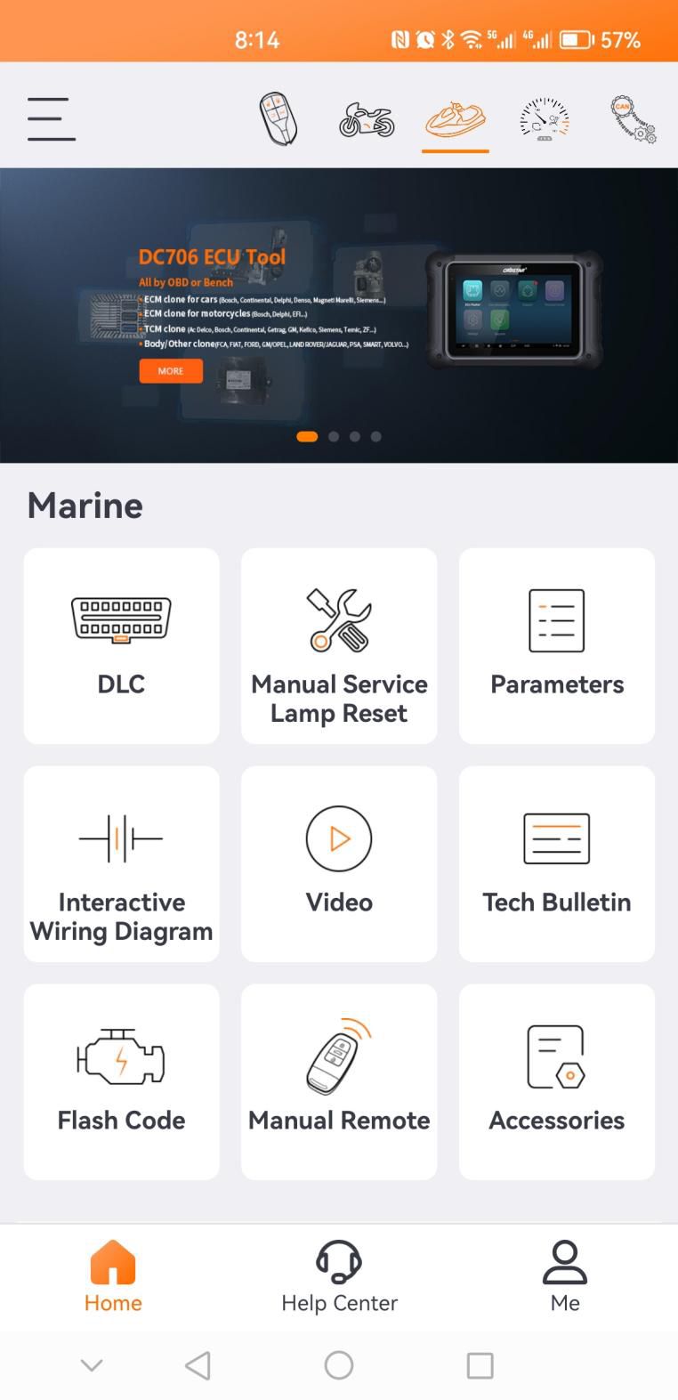 OBDSTAR ISCAN Marine Diagnostic Scanner for Hidea 