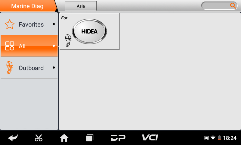 OBDSTAR ISCAN Marine Diagnostic Scanner for Hidea 