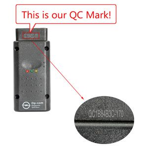 OP-Com 2012 V Can OBD2 QC MARK