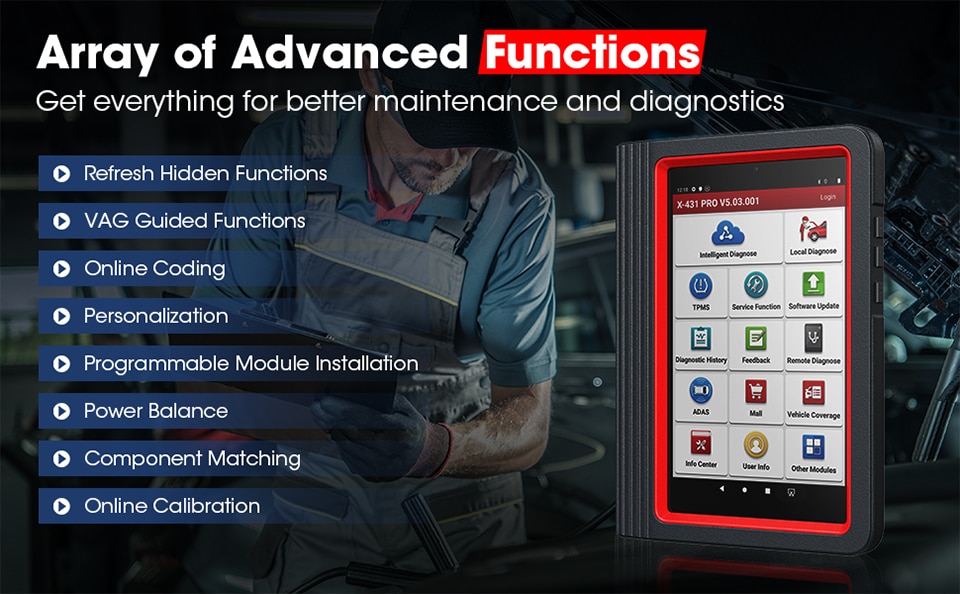 Original LAUNCH X431 PROS V1.0 OBD2 Scanner