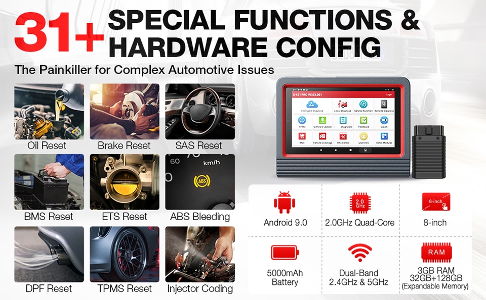 Original LAUNCH X431 PROS V1.0 OBD2 Scanner