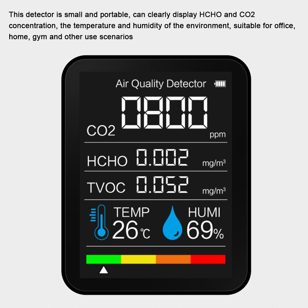 Portable CO2 Detector 