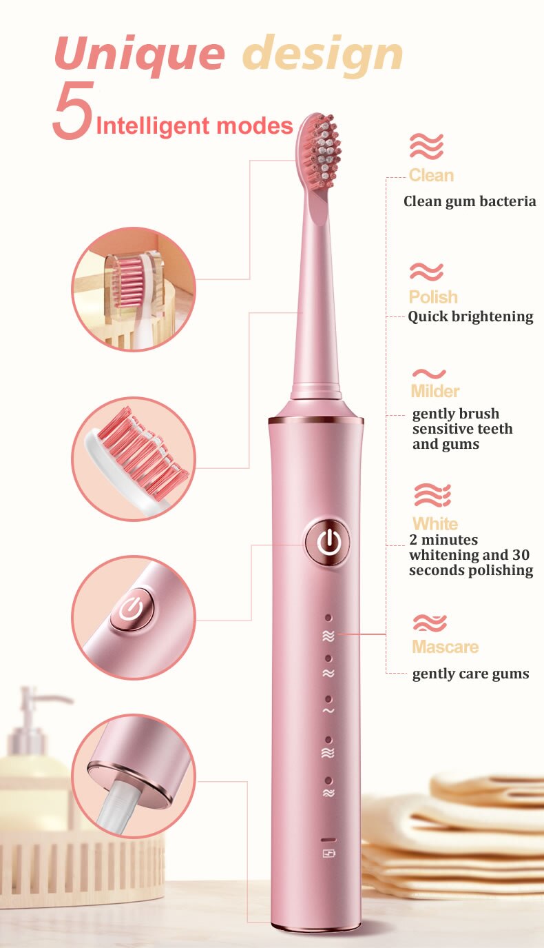 Sonic Electric Toothbrush High quality electr Tooth Brus